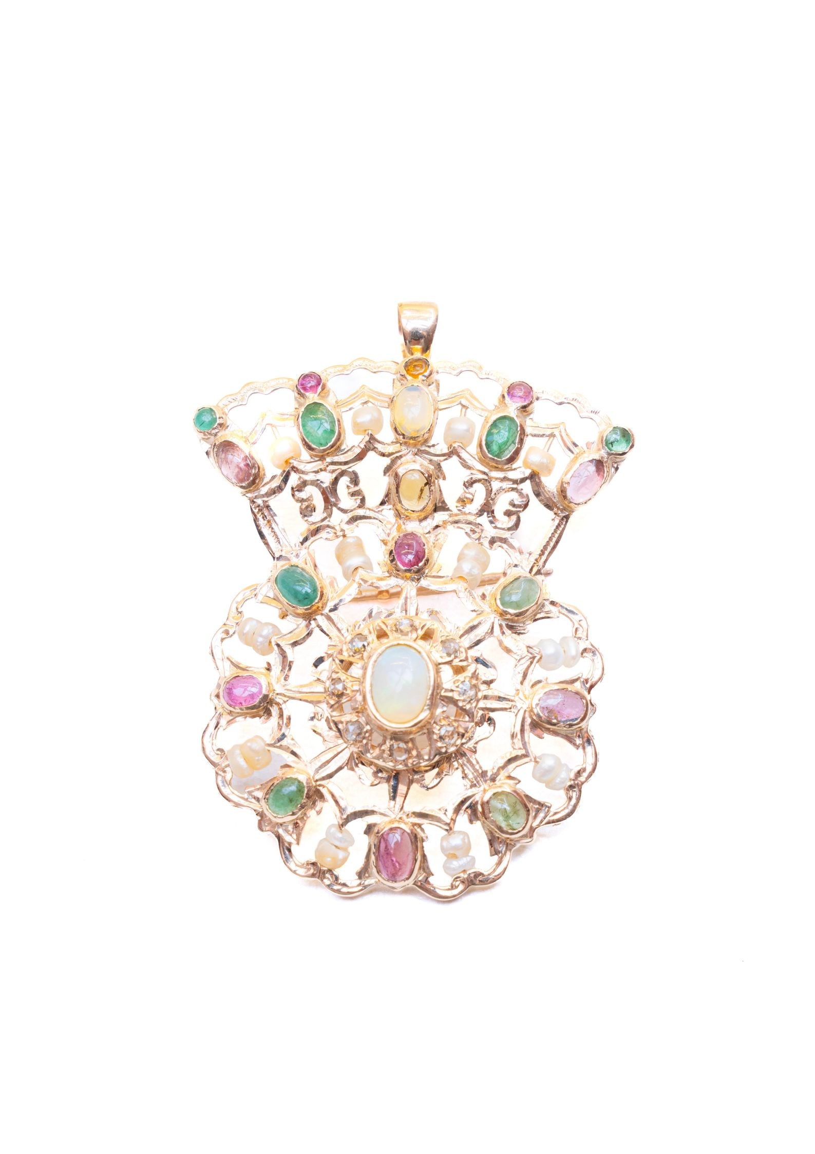 Broche & Pendentif transformable Médina